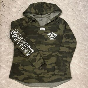 Camo Hoodie with Mecum Auctions Graphic Print
